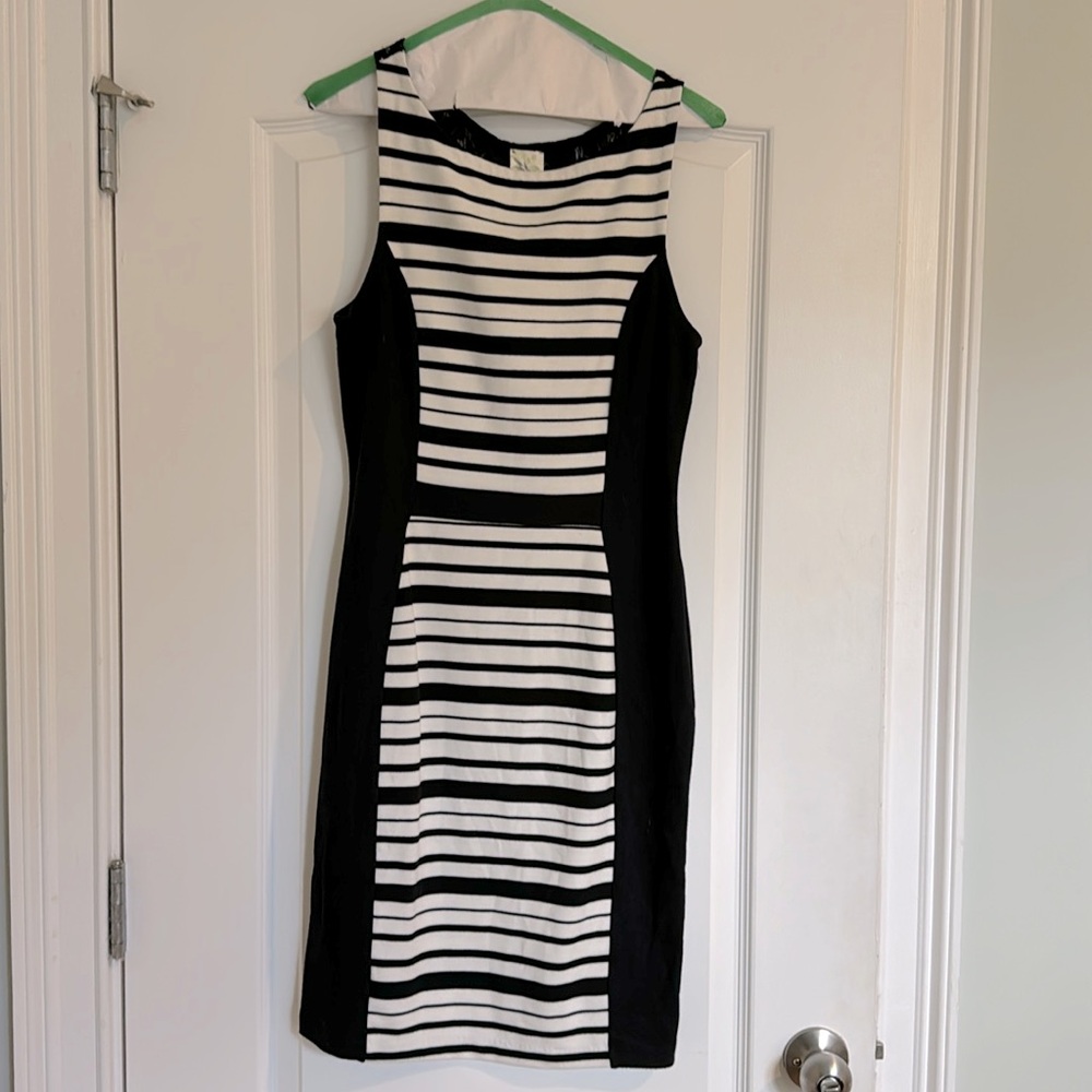 Black and White Dress
